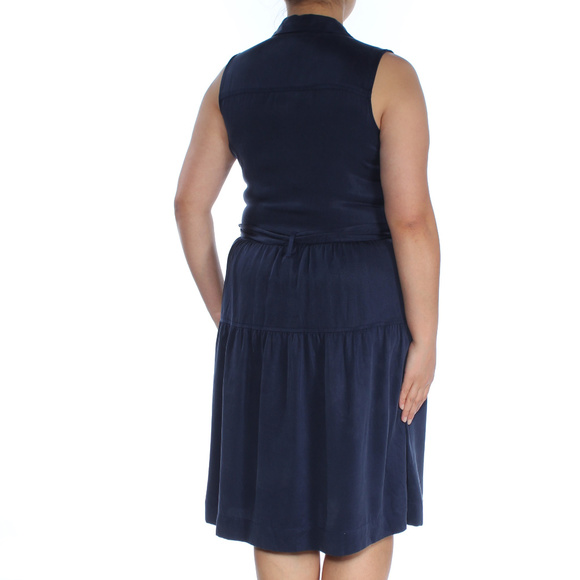 Maison Jules Utility Pocket A Line Blue Dress - Picture 2 of 2